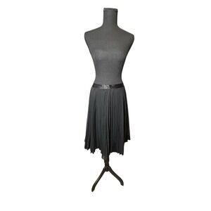Vintage Milly Of New York  Pleated A-line Pleated Skirt Size 2 Classic Beauty